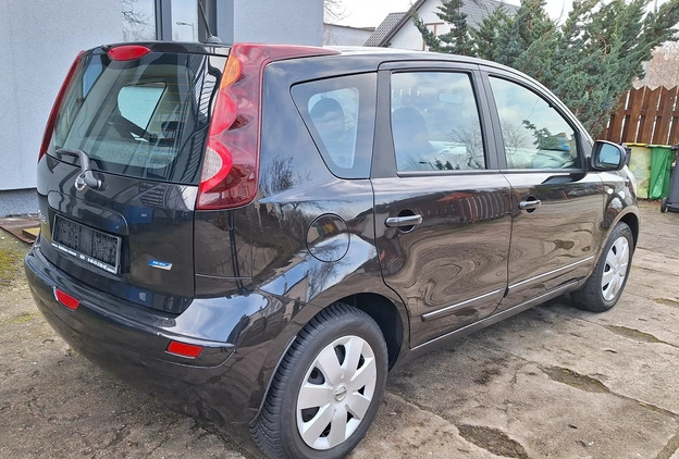 Nissan Note cena 12800 przebieg: 105700, rok produkcji 2010 z Wągrowiec małe 154